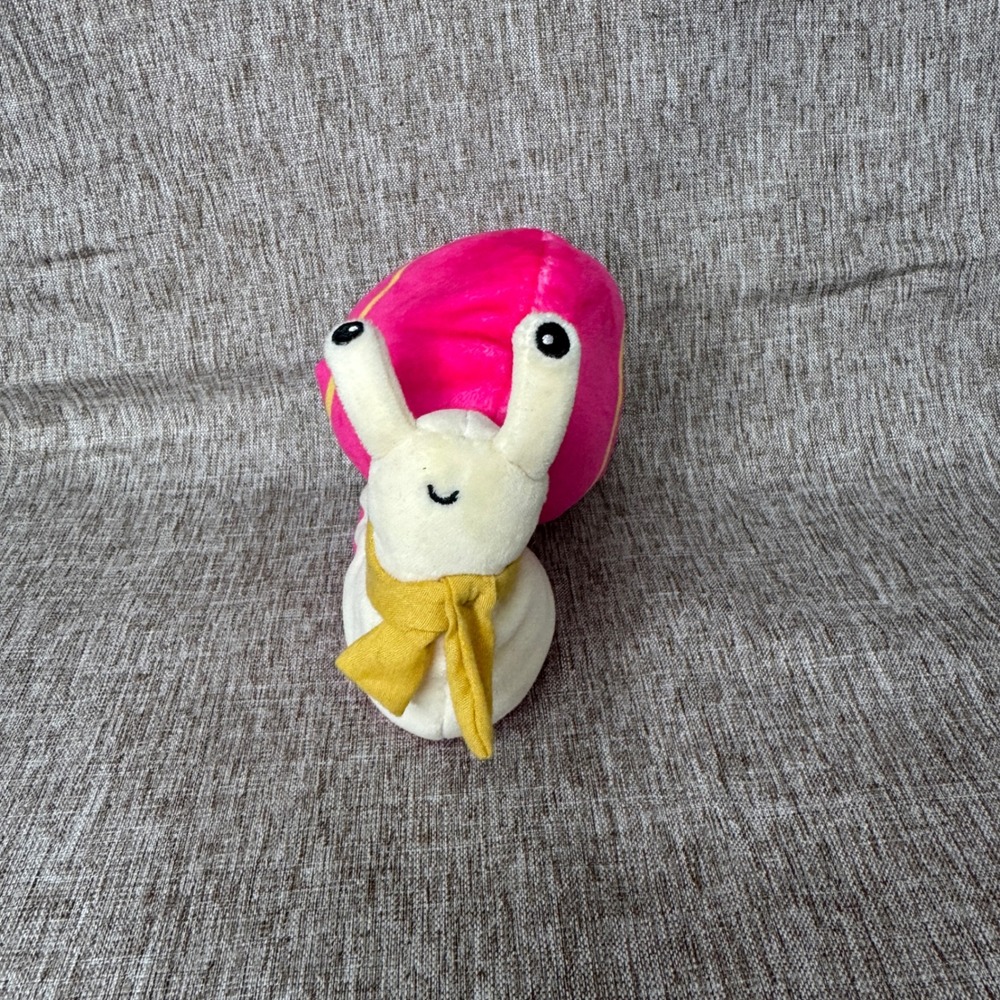 Jellycat London Escarfgot Pink Snail Plush